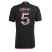 Maillot de foot Inter Miami Sergio Busquets #5 Extérieur vêtements 2024-25 Manches Courtes